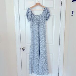 DOEN Sofia Dress Bluebell Hillside Bloom - Size Small